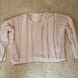 Sadie & Sage beige sweater